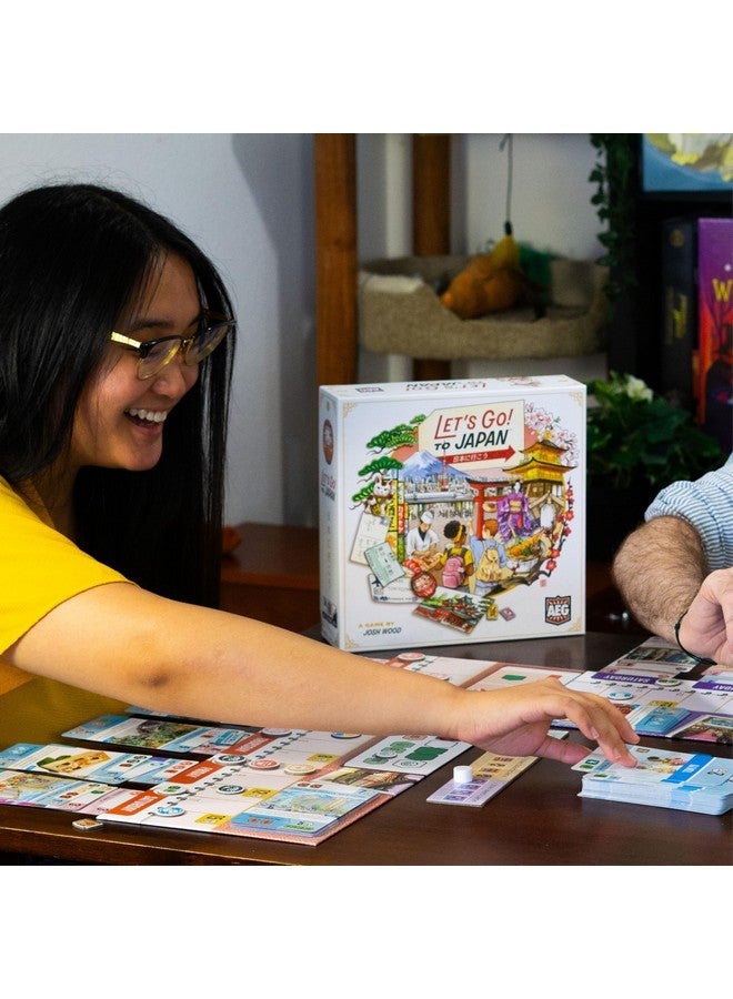 AEG Games AEG Let's Go! to Japan Board Game | Storytelling & Travel Planning Strategy Card Game | Plan & Experience Your Dream Vacation | 1-4 Players | Ages 10+ - Image 5