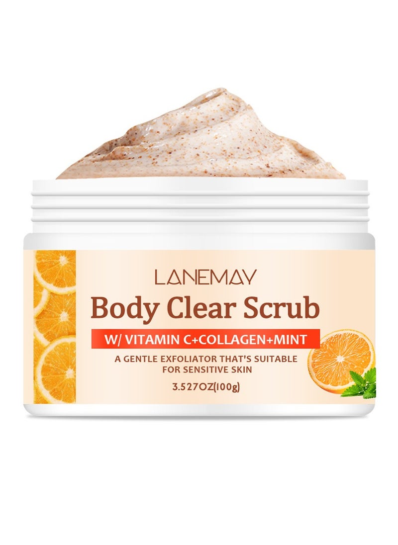 Orange Body Scrub, Exfoliating Vitamin C Scrub for Face & Body, Deep Cleansing & Moisturizing Scrub for Smooth Skin, Removes Strawberry Skin, Ideal for Men & Women (3.5 OZ) - pzsku/Z383DFF7CBD9B4543D0A7Z/45/_/1733623515/ff8de3db-34c0-4b96-b79e-e3ef79895add