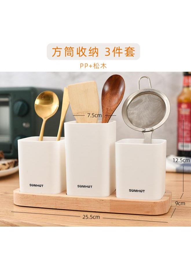 Pine Base Chopsticks Holder Kitchen Draining Tableware Storage Box Multifunctional Household Creative Chopsticks Rack - pzsku/Z383E197E8CD9CB3D42C7Z/45/_/1739812634/fb4a8e2e-2127-4c0a-bbfd-791fa24d6db5