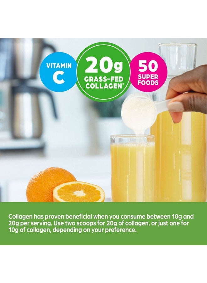 Orgain Hydrolyzed Collagen Peptides Powder + Superfoods 20G Grass Fed Collagen Hair Skin Nail & Joint Support Supplement Paleo & Keto Nongmo Type I And Iii 1Lb (Packaging May Vary) - Image 5