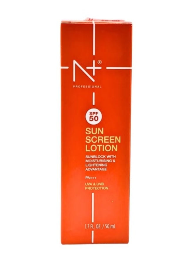 N+ Sun Screen Lotion Spf50 50Ml