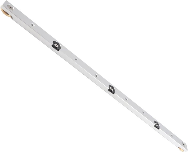 Aluminium Alloy Miter Bar Slider, Table Saw Gauge Rod Woodworking Tool, Adjustable Stainless Steel Runner for Perfect Sliding Action, Sturdy and Durable Miter Rod for Building Jigs (450 slip strip) - Image 4