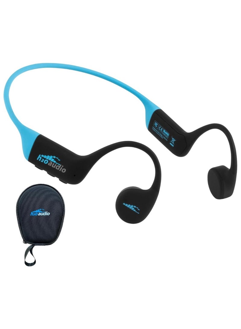 H2O Audio H2O TRI 2 Multi-Sport Headphones with BT & MP3 - Blue - Image 1
