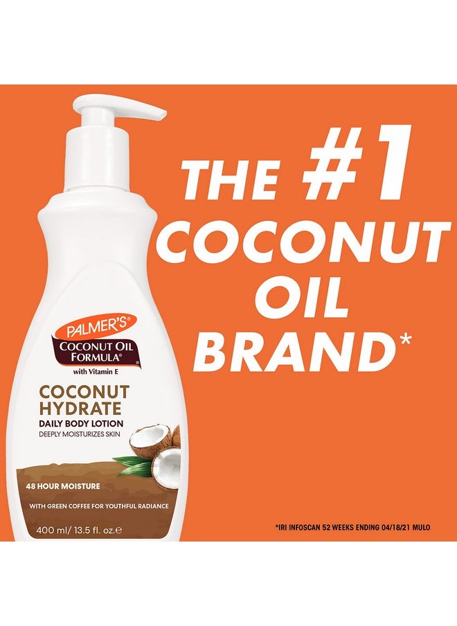 PALMER'S - Coconut Oil Daily Body Lotion 400Ml (Pack Of 3) - Image 1