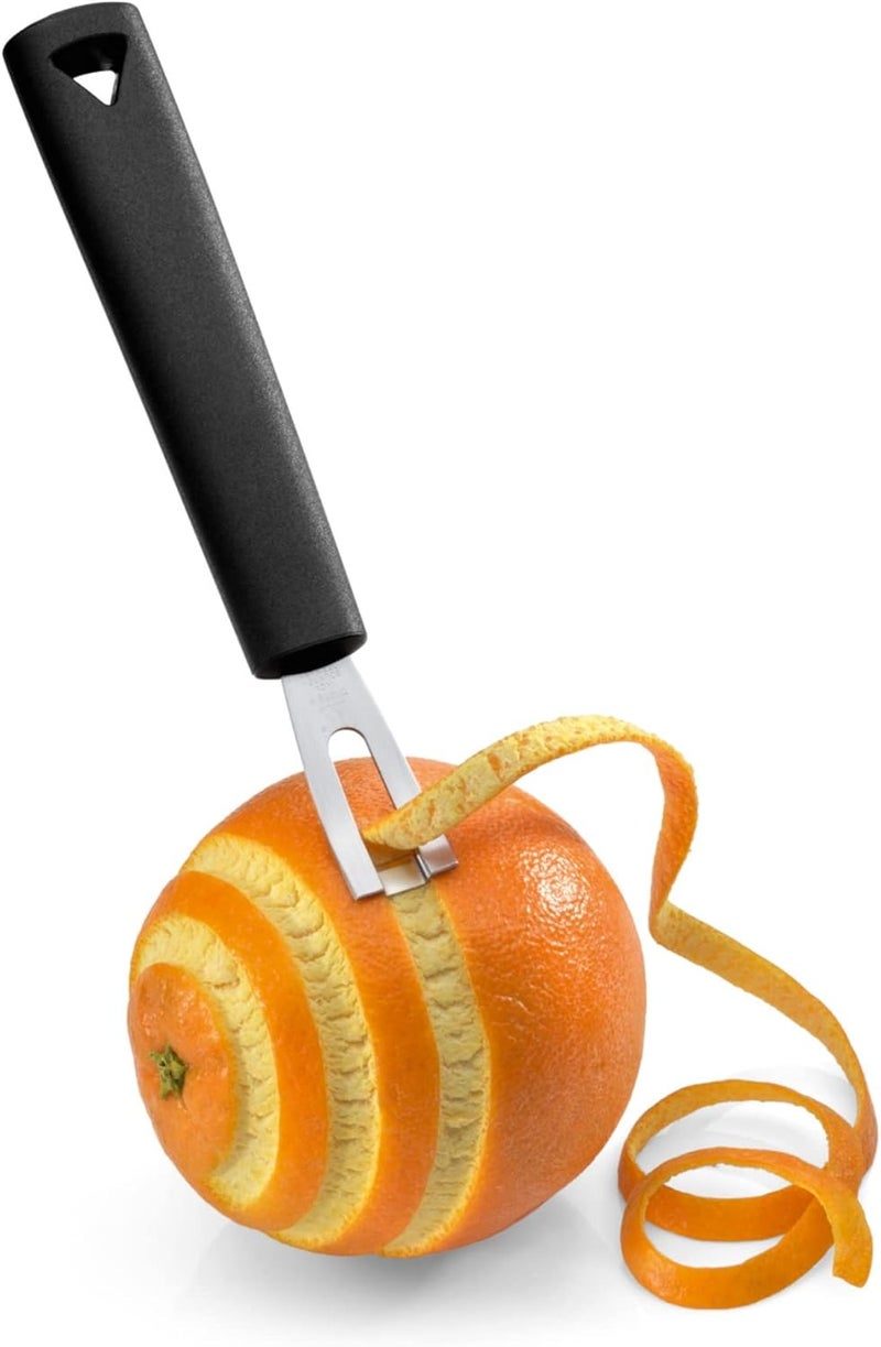 triangle Channel Knife - Rectangular Stainless Steel Blade - Fruit & Vegetable Carving Tool for Garnishing - GreenGrip Handle - Dishwasher Safe - Made in Germany - Image 3