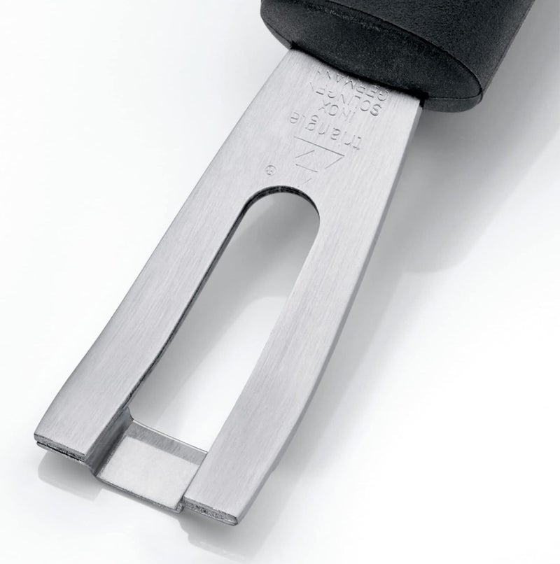 triangle Channel Knife - Rectangular Stainless Steel Blade - Fruit & Vegetable Carving Tool for Garnishing - GreenGrip Handle - Dishwasher Safe - Made in Germany - Image 2