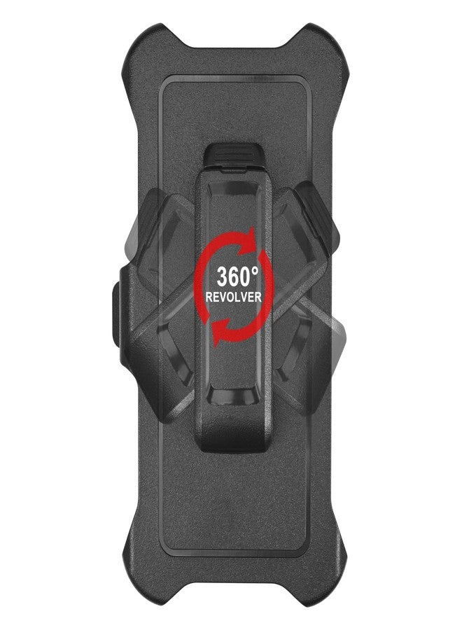 HHYOOSOO 2PCS Replacement Belt Clip Holster for OtterBox Defender Series Case Apple iPhone 12, iPhone 12Pro, iPhone 13,iPhone 13Pro - 6.1" - Image 2