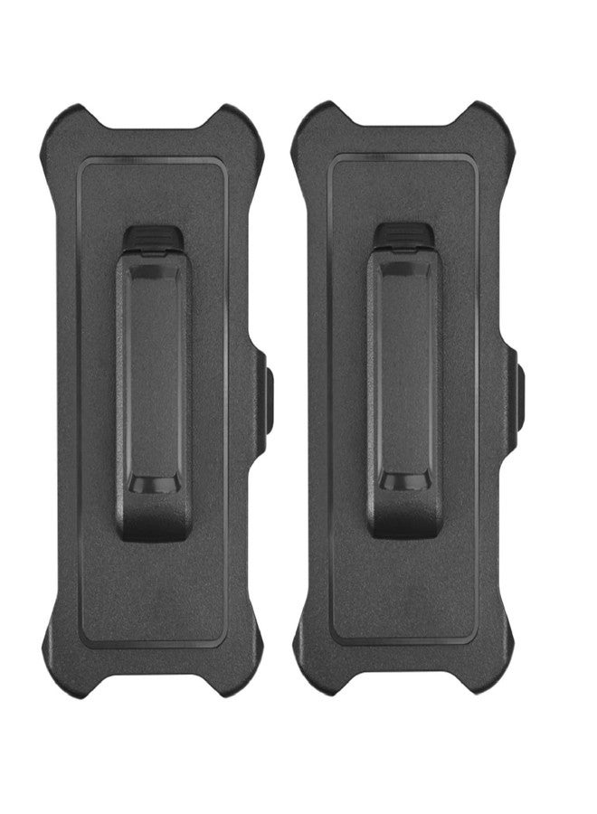 HHYOOSOO 2PCS Replacement Belt Clip Holster for OtterBox Defender Series Case Apple iPhone 12, iPhone 12Pro, iPhone 13,iPhone 13Pro - 6.1" - Image 1