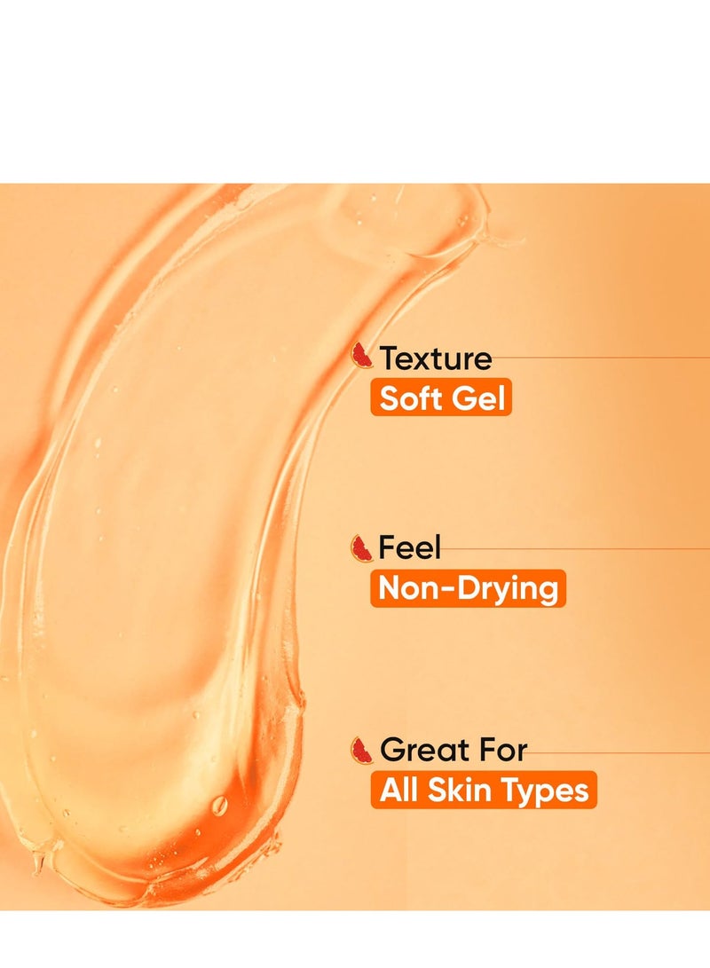 DOT & KEY Vitamin C  E Super Bright Gel Face Wash For Glowing And Brightening Skin All Skin Types With Triple Vitamin C Face Wash For Women & Men 100 Ml - Image 3