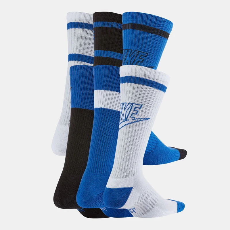 Nike Kids' Everyday Cushioned Crew Socks (6 Pairs)