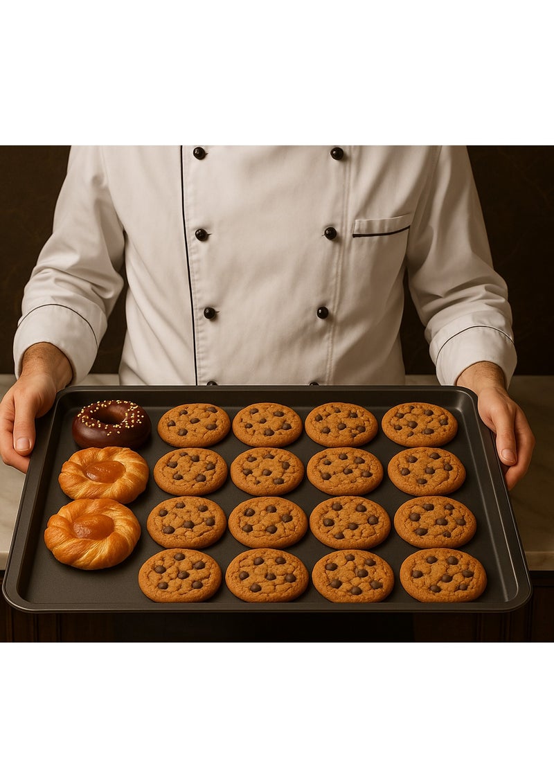 ALMUFARREJ - Non-stick rectangular flat oven tray - Image 1