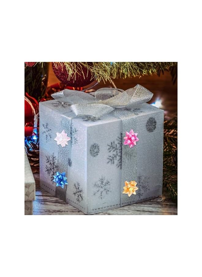The Bros 100Pcs Pull Bows Xmas Bows Large Bows Ribbon Large Bow for Present Christmas Wrap Ribbon Wrap Decoration Christmas Ribbon Clear Tape Christmas Decorations Christmas Bows(Random Color)  - Image 5