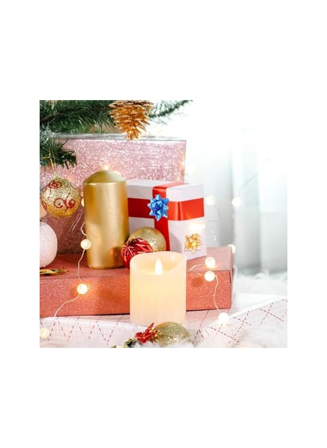 The Bros 100Pcs Pull Bows Xmas Bows Large Bows Ribbon Large Bow for Present Christmas Wrap Ribbon Wrap Decoration Christmas Ribbon Clear Tape Christmas Decorations Christmas Bows(Random Color)  - Image 3