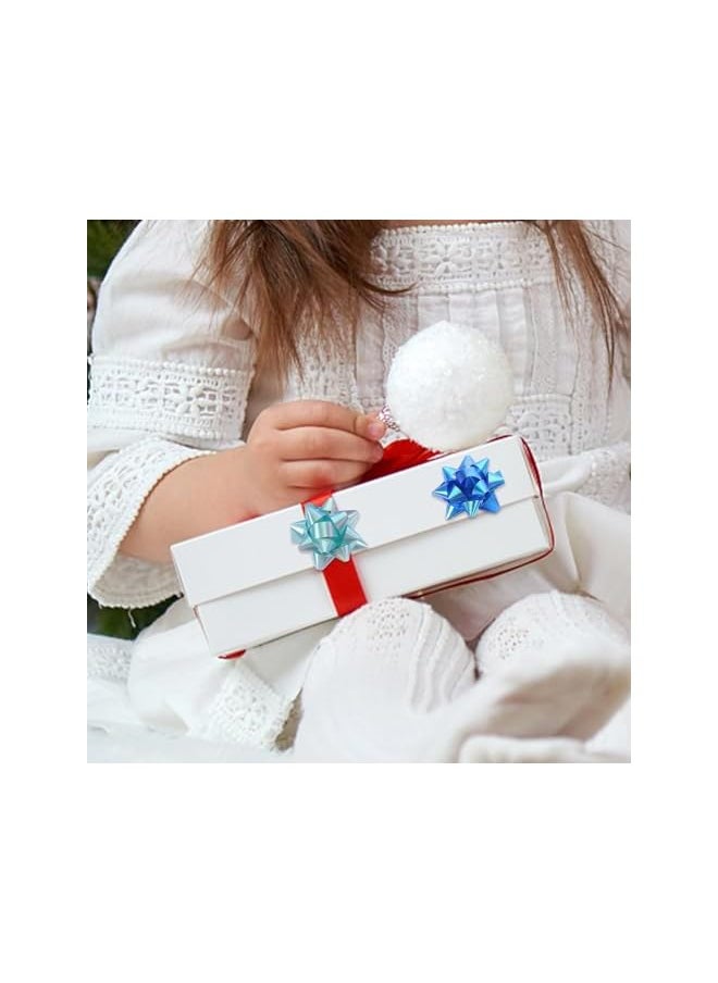 The Bros 100Pcs Pull Bows Xmas Bows Large Bows Ribbon Large Bow for Present Christmas Wrap Ribbon Wrap Decoration Christmas Ribbon Clear Tape Christmas Decorations Christmas Bows(Random Color)  - Image 4