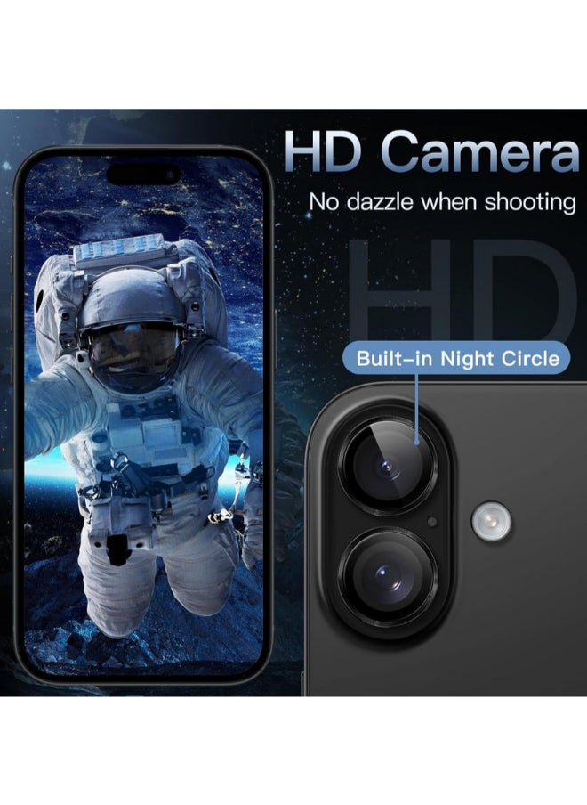 Protect PROTECT Xzoom Lens Protector for iPhone 16 / 16 Plus | Sapphire Glass, Metal Frame, Ultra Clear, Black – Model: XIP16BLK  - Image 5