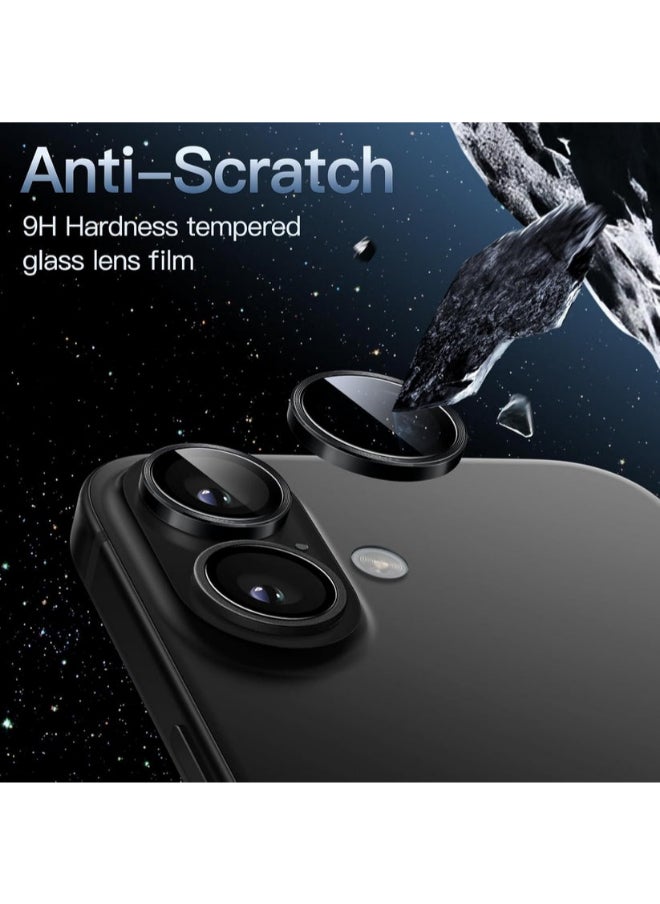 Protect PROTECT Xzoom Lens Protector for iPhone 16 / 16 Plus | Sapphire Glass, Metal Frame, Ultra Clear, Black – Model: XIP16BLK  - Image 4
