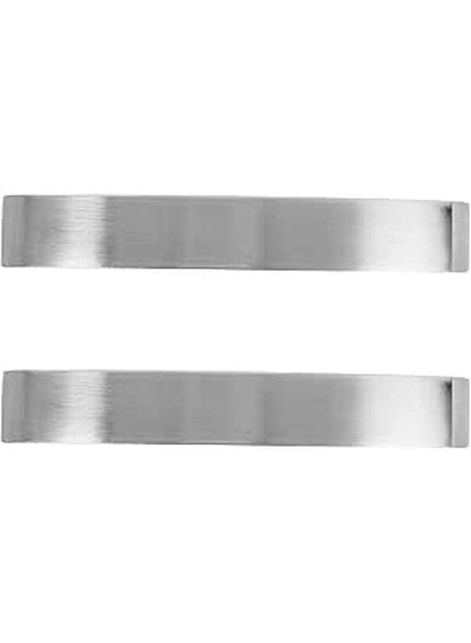 Brushed Nickel Kitchen Cabinet Handles 128mm Hole Center Aluminum Drawer Pulls for Cupboard Dresser - Image 1