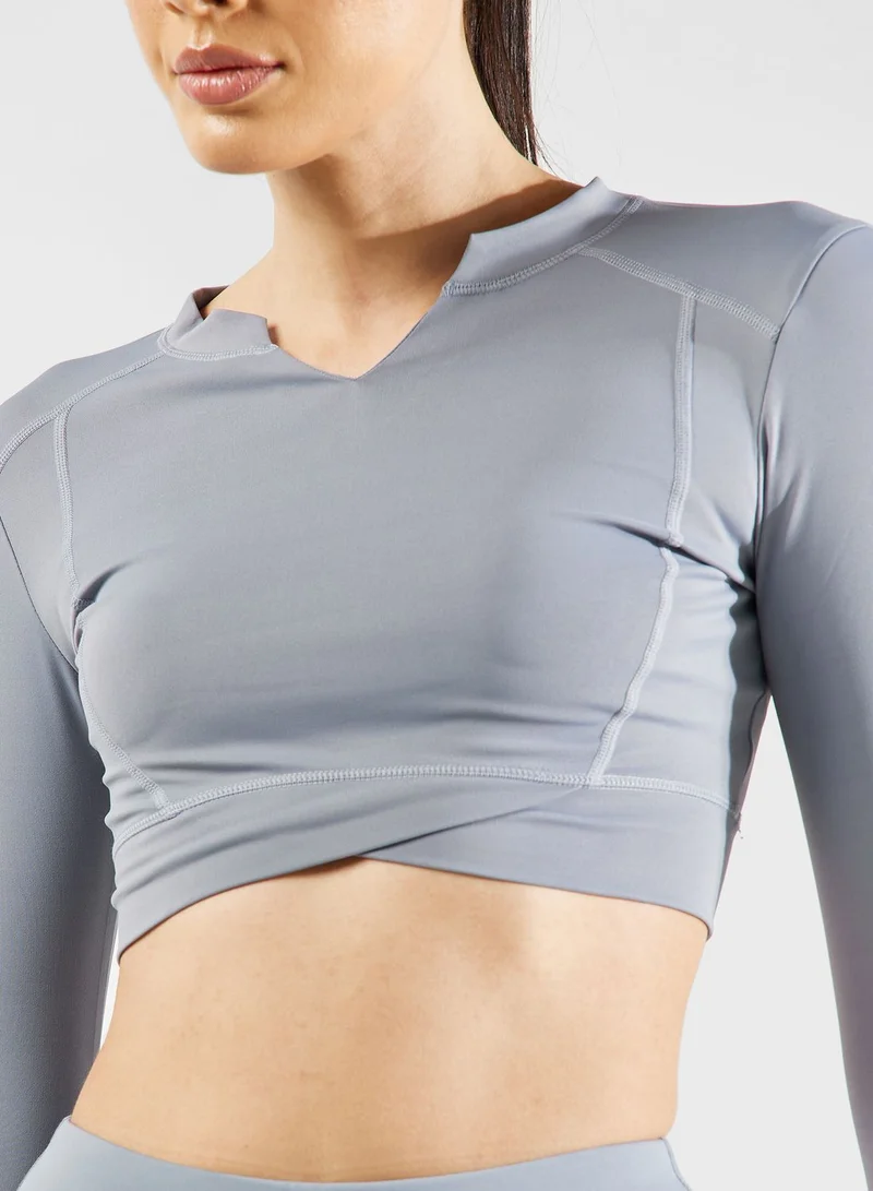 FRWD Seam Detail Fitted Top