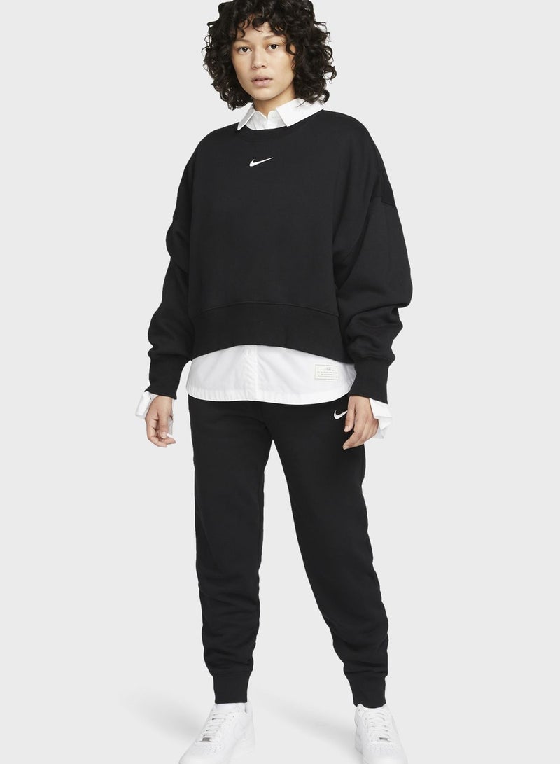 Nike Phoenix Fleece Oversized Crewneck Sweatshirt  - Image 4