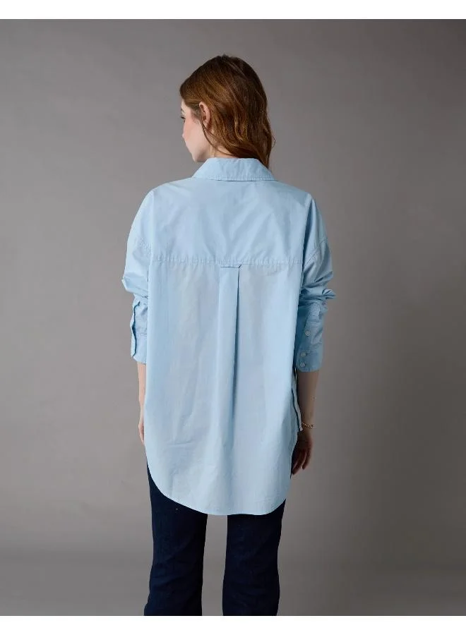 American Eagle AE Perfect Button-Up Shirt