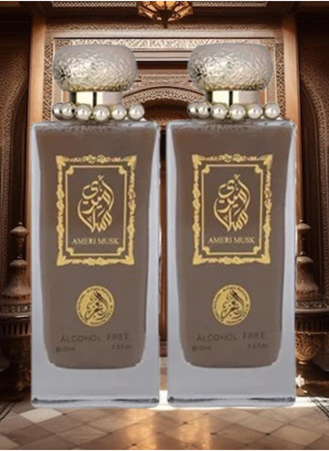 الفخر 2 قطع عطر أميري مسك 100 مل  - Image 1