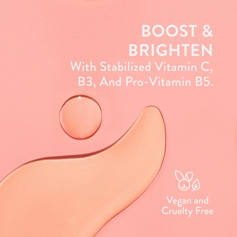Native Brightening Facial Serum Contains Naturally Derived Ingredients | Hydrating Serum with Vitamin C and Niacinamide, Vitamin B3, Revitalize and Repair Your Skin, Fragrance-Free, 30ml, 1 fl oz - Image 4