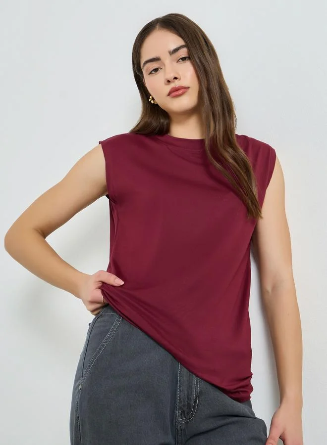 Pack of 2 - Sleeveless Basic T-Shirt