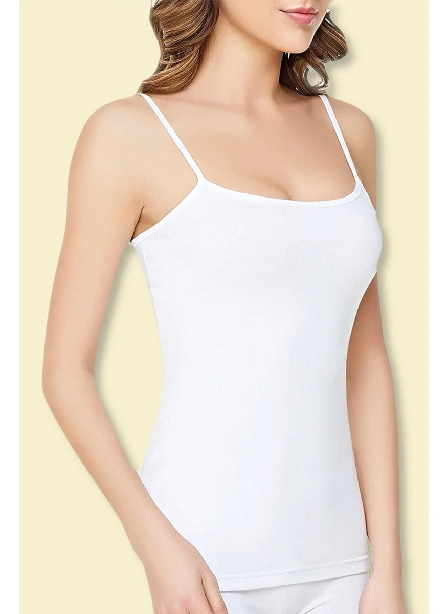 Tutku Passion Women's 6-Piece Rope Suspender Undershirt