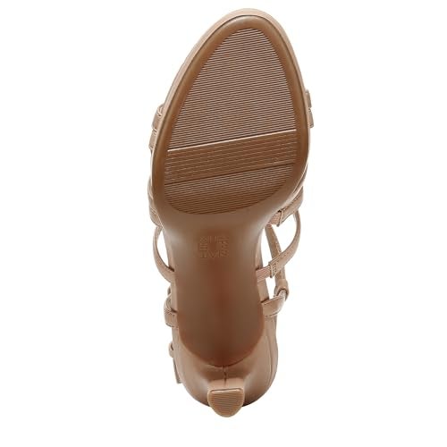 Naturalizer Women's Baylor Heeled Sandal Crème Brulee Beige 8 W - Image 5