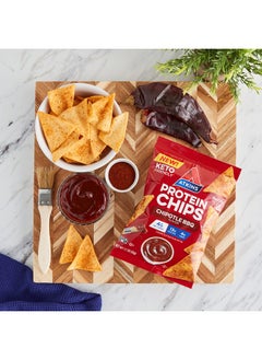 Atkins Chipotle BBQ Protein Chips, 4g Net Carbs, 13g Protein, Gluten Free, Low Glycemic, Keto Friendly, 12 Count - pzsku/Z383F41C352566B968FB9Z/45/_/1739864893/609f0274-a856-4e02-808d-c23da420f23a