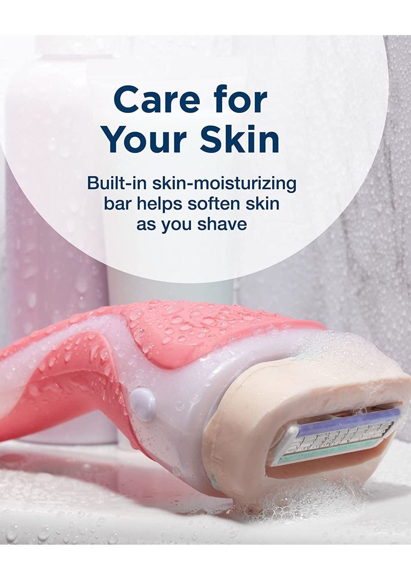 schick - 14-Piece Intuition Razor with Lemon Berry Breeze, Sensitive Care and Advanced Moisture - Image 1