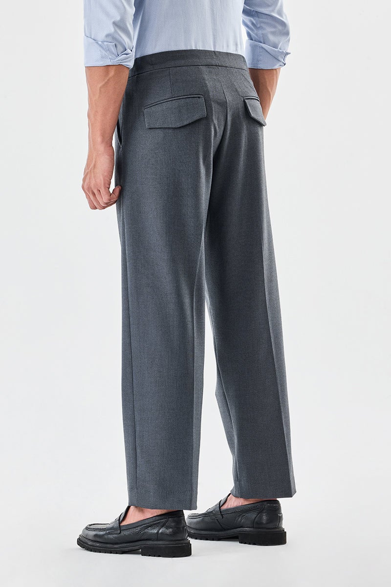 SNITCH Relaxed Fit Stretch Trousers - Image 4