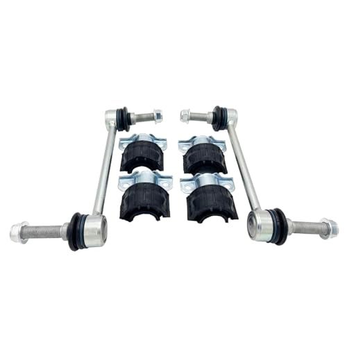 WayJun Front Suspension Stabilizer Sway Bar Links + Bushings Set Compatible with Mercedes W164 GL ML R Series 1643202132 1643231185 - Image 5