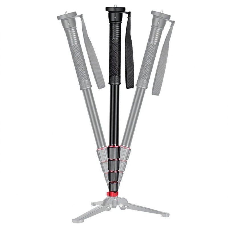 Manbily Compact Camera Monopod Stand 48Cm Collapsible Lightweight Stick - Versatile Photography Unipod With Wrist Strap And Screw Adapter For Outdoor Use - Image 4
