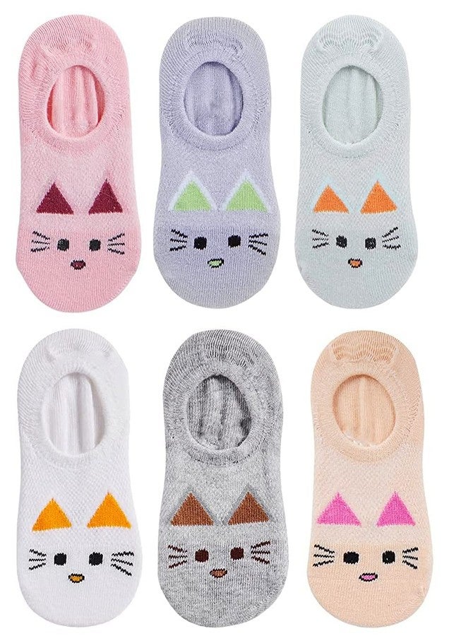 Lumber New Born Baby Cotton Low Cut Socks No Show Loafer Baby Boys and Baby Girls Multi-Design 0-1 Years Multicolor Pack of 6 - Image 3