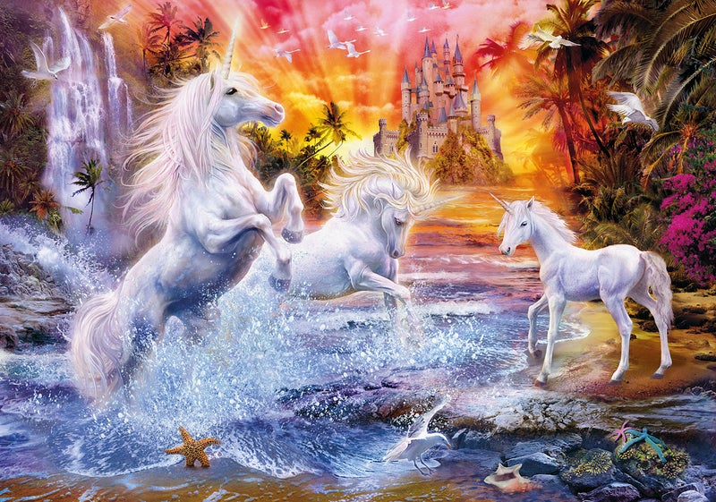Clementoni 31805 Wild Unicorns-1500 Pieces, Multi-Colour - Image 2