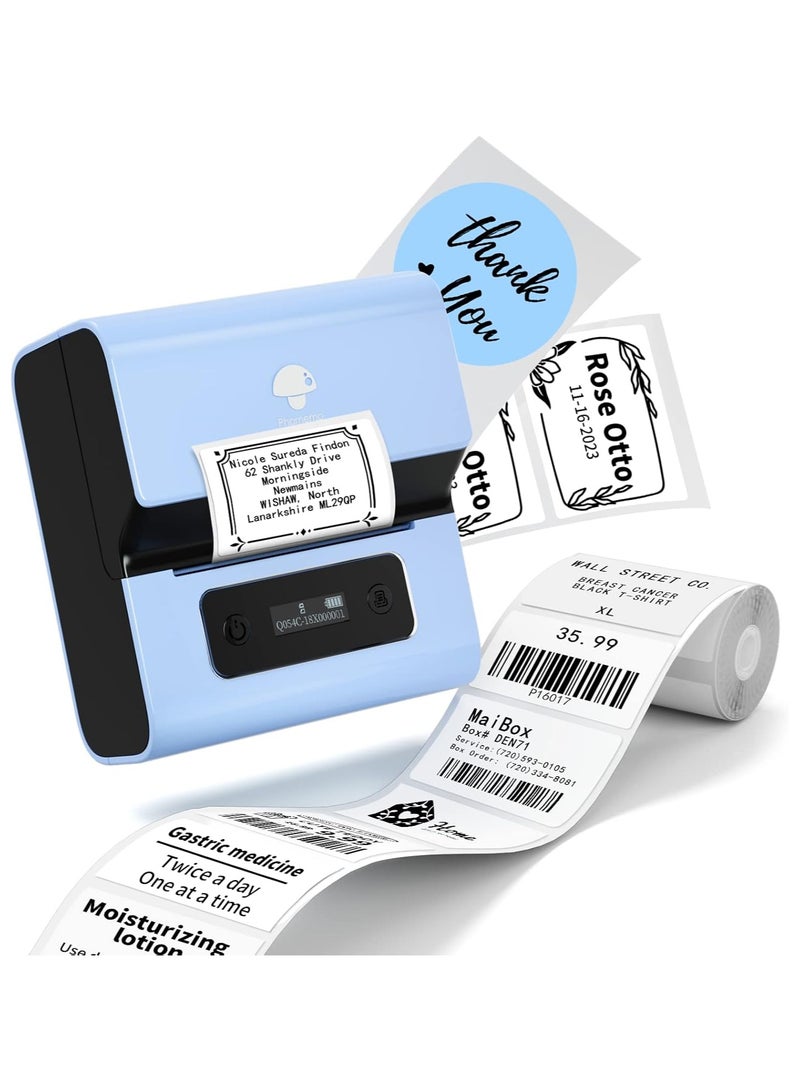 Phomemo Label Maker- M221 Address Label Printer 3’’ Portable Bluetooth Label Maker Machine - Image 1