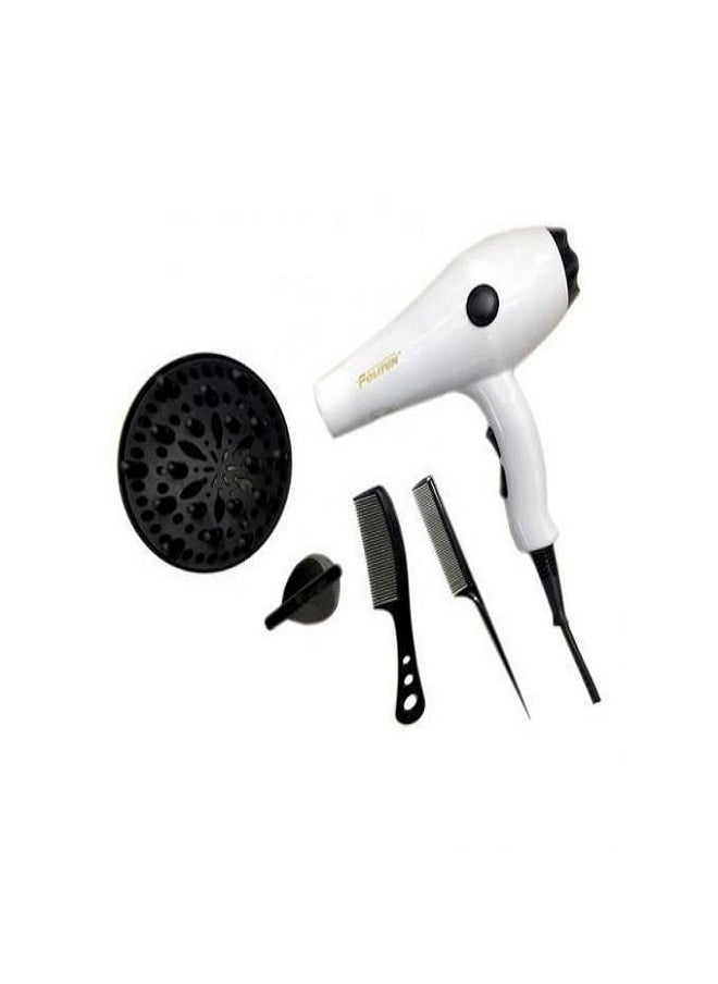 POLITUN - Hair Dryer with Quiet Design, Customizable Settings and Overheat Protection for Fast Drying Polyton 5000W Model PT-V4 - Image 1
