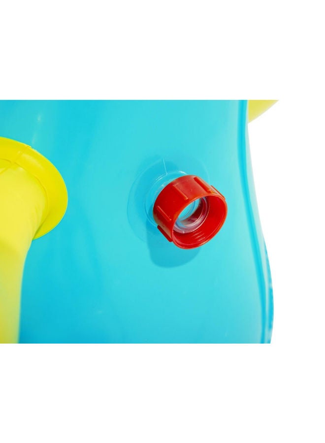 بست واي حمام سباحة لعب للأطفال من بيست واي 53114 – تصميم حصان البحر، 188 × 160 × 86 سم - Image 4