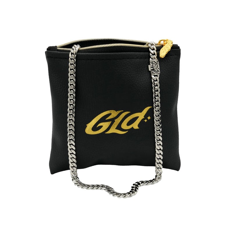 GLD Cuban Link Chain for Men and Women - 6MM, 18", 14K White Gold-Plated Miami Cuban Chain with Premium Travel Pouch - Snatch-Proof, Sweat-Proof, Fade-Resistant - Lifetime Quality, Designed in Miami - Image 1