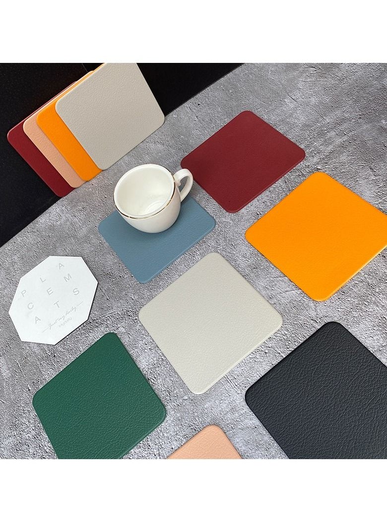 Mei Lifestyle 7 PCS Of Table Mat With Non Slip Washable Pad With Different Colours For Dining Table Coffee Table etc  - Image 2