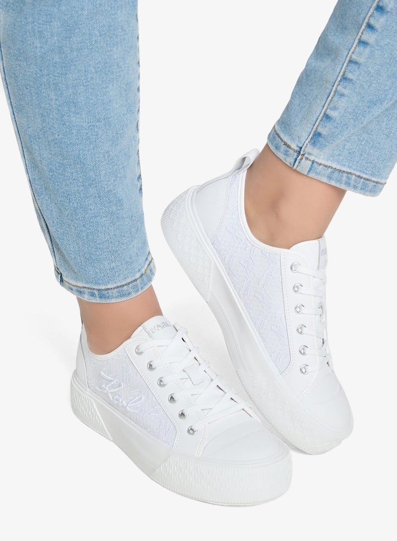 كارل لاغرفيلد حذاء كامبس رياضي قصير - Image 5