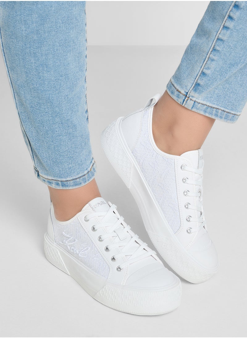 Karl Lagerfeld - Kampus Low-Top Sneakers - Image 1