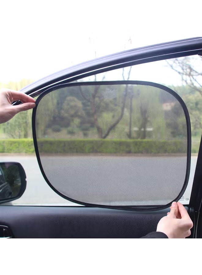 قماش شبكي لنافذة السيارة الجانبية للحماية من أشعة الشمس - Image 2