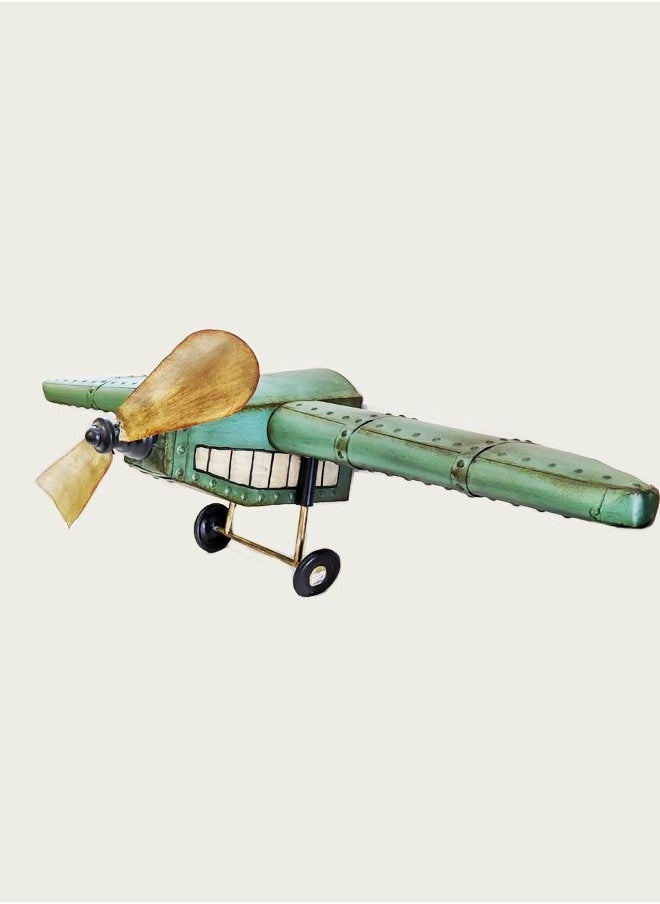 ANTIC LINE Vintage Wall Decor Airoplane  - Image 3