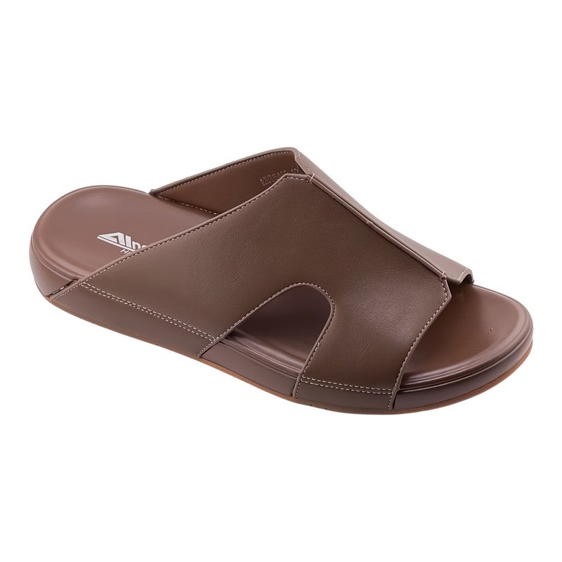 إيت صندل عربي يدوي الصنع للرجال من AET | شبشب رجالي خارجي | شبشب مفتوح من الأمام للاستخدام اليومي | جلد عربي أصلي| تصميم عربي جديد | نعل داخلي مختلف اللون| مريح وخفيف الوزن - Image 1