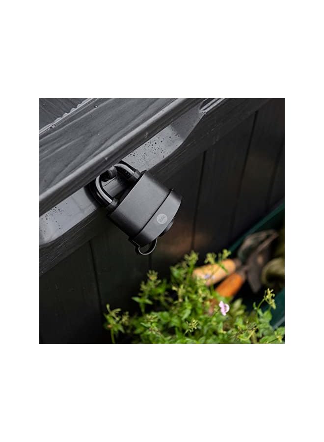 Yale Yale Weatherproof High Security Padlock, 51mm, Hardened Steel Shackle, 3 Keys, 5 Pin Cylinder, 120 Hours Corrosion Resistance, Y220B/51/118/1  - Image 4