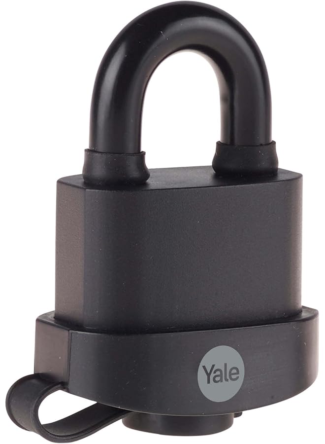 Yale Yale Weatherproof High Security Padlock, 51mm, Hardened Steel Shackle, 3 Keys, 5 Pin Cylinder, 120 Hours Corrosion Resistance, Y220B/51/118/1  - Image 1