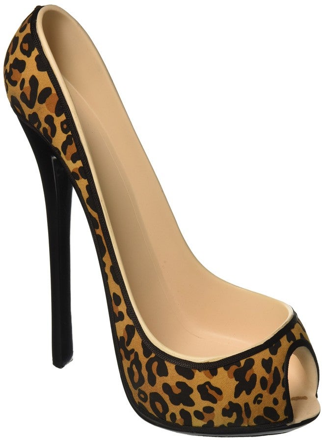 Wild Eye Designs High Heel Bottle Holder, Leopard - Image 1