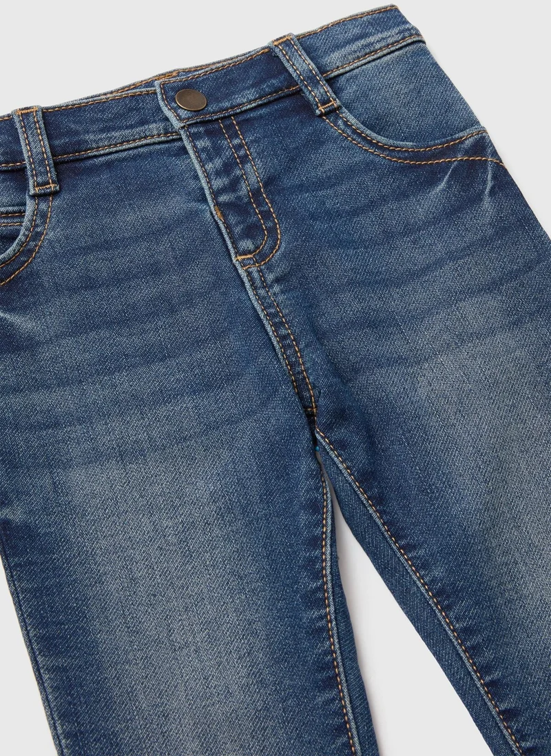 Matalan Boys Blue Skinny Jeans